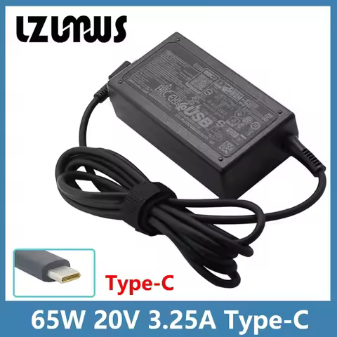 New Slim 65W USB C Laptop Charger AC Adapter Fit for hp Spectre X360 Spectre,Elitebook x360,Eliteboo