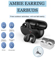 Ambie Sound Earcuffs Bass HiFi Stereo Wireless Bluetooth Earphone Sport Earring Type Earbuds