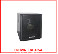 CROWN BF-18SA ACTIVE SUBWOOFER