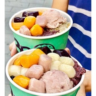 QQ Trading Frozen Mixed Taro Q-Ball Pearl 综合小Q圆 600g (Serves up to 12 cups -50g/serving)