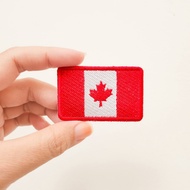COUNTRY FLAG EMBROIDERY PATCH CANADA FLAG EMBROIDERED BADGE/ INTERNATIONAL FLAG IRON PATCH/