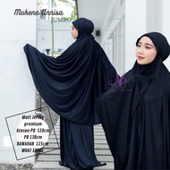 Mukenah Jumbo Free Tas Dewasa Model Terbaru Mukena Rempel Kepala Polos Bigsize XXXL Bahan Kaos Jerse