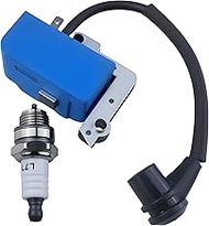 Ignition Coil with Spark Plug Fit for Echo PB-8010T PB-8010H PB-9010H PB-9010T Shindaiwa EB810 EB810