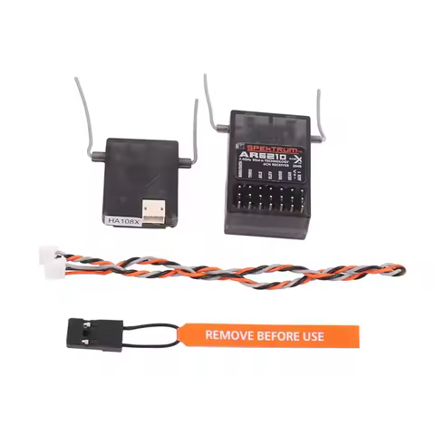 DSMX DSM2 AR6210 6CH 2.4GHz Receiver with Satellite RX for Spektrum DX6 DX6e DX6i DX7 DX8 DX9 RC Tra