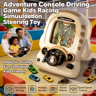 Children's Racing Adventure Game Console Toy Simulation Kids Driving Racing