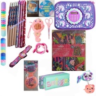 🆕️ Authentic Smiggle bundle School bag backpack Hardtop Pencil case Book-band A5 Stationery Drawstring 3 in 1
