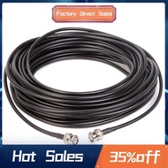 BNC Extension Cable RG-58 BNC Male to BNC Male Coaxial Cable Rg58A/U 50Ohm  Adapter Extension Cable