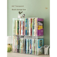 rejected item furniture synergy house furniture Kotak penyimpanan buku yang telus, rak buku desktop,