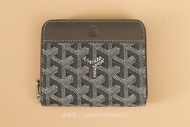GOYARD MATIGNON Mini Wallet 有單據 零錢包 灰色