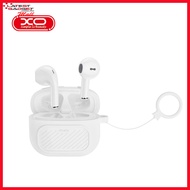 Latetsgadget PH XO X26 Graphic TWS Bluetooth Earphones With Silicone Case And Lanyard - White