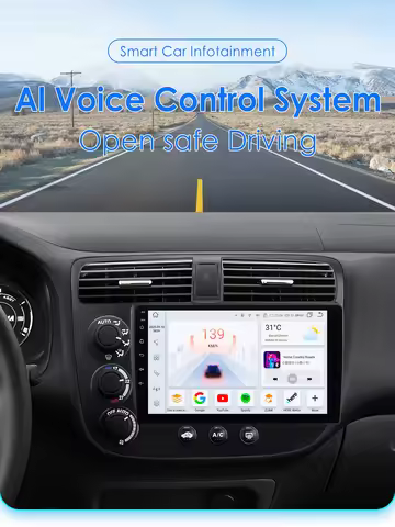 Android Car intelligent systems for Honda Civic 2000 - 2006 Car radio multimedia player Autoradio Ca