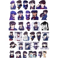 Sticker Shouko Komi Goddess cannot communicate komi Sticker MAU1393
