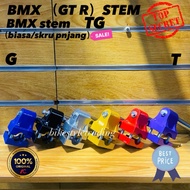 READY STOCK COD/Stem bmx skru panjang pnp double fork/BMX/BMX stem/Stem basikal budak/Kepala TG/GTr 