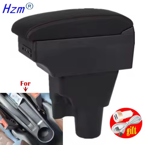Car Armrest Storage box For Kia Picanto Armrest Box For Kia Picanto 3X-Line Interior Dedicated Retro