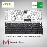 Acer Aspire A315-42 Swift SF315 Black Keyboard