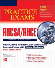 RHCSA/RHCE Red Hat Linux Certification Practice Exams with Virtual Machines (Exams EX200 &amp; EX300) (新品)