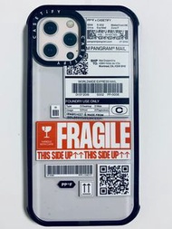 iPhone Casetify 12 pro max fragile code 特強防摔手機保護套 barcode qrcode case 全新正貨