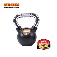 LIVEUP Sports Black Rubber Kettlebell (6KG) LS2044