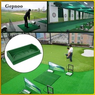 Gepnoo Golf Ball Tray, Golfball Container Driving Range Ball Holder Container Golf for Outdoor Indoo