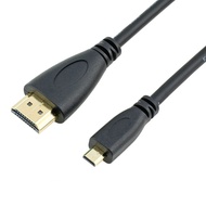 Micro HDMI to HDMI Cable 1m 2m 3m 5m 3D 1080P HDMI 1.4V Gold Plated Micro HDMI Cable for Tablet HDTV