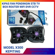 Central Eletech - Tv Box Stb Router Wifi Dvr Cctv Microtick Usb Cooling Fan