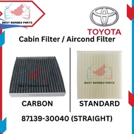 Cabin Filter Aircond Filter Penapis Aircond 87139-30040 87139-0N010 87139-06080 TOYOTA HILUX VIGO VI