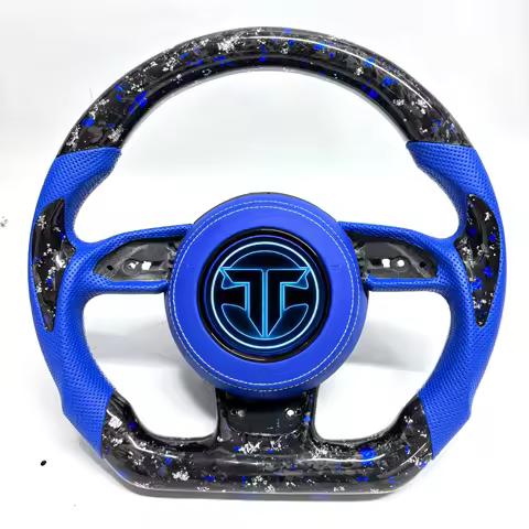 Forged Carbon Fiber Audi Steering Wheel for A1 A3 A4 A5 A6 A7 C6 C7 S3 S4 S5 S7 Q3 Q5 Q7 SQ5 RS RS3 