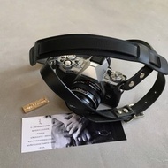 純手工牛皮單反微單膠片相機帶 顏色款式可訂製 客製化刻字 禮物