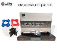 MIC MICROPHONE WIRELESS DBQ U1500 / MIC VOCAL / MIC VOKAL