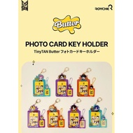 TinyTAN BTS Butter Photocard Key Holder + Id Card Set