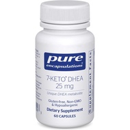 Pure Encapsulations 7-Keto DHEA 25 mg | Unique DHEA Metabolite Supplement to Support Thermogenesis* 