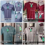 STOK TERBATAS Baju Muslim Koko Dewasa Al Wafa Emerald