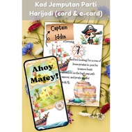 Kad&Kad Digital Majlis Harijadi.Birthday invitation card&e-card.