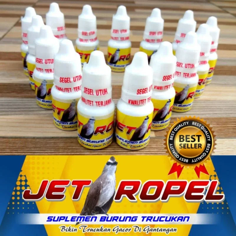 JET ROPEL Doping multivitamin bikin burung trucukan gacor digantangan saat lomba ataupun harian