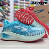 Sepatu Running 910 Nineten Haze Vision 1.0 - Biru Muda/Putih/Merah Unisex Bisa Bayar Ditempat
