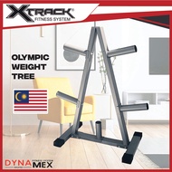 Weight Plate Tree, Olympic Size Exercise Fitness Gym