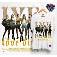 KOREAN VIBE APPAREL IVE LOVE DIVE GRAPHIC COTTON TSHIRT FOR MEN AND WOMEN