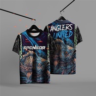 New ALL PRO retro fishing Jersey __ BAJU JERSEY MANCING CUSTOM FULL PRINTING (FREE REQUEST) CODE-03