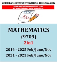 A Level Mathematics 9709 Past Papers ( P1-P6 ) 2016/2021-Feb/June/Nov 2025 (2in1)