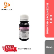 SUNWARD BROMHEXINE ELIXIR 120ML  (Cough/ Phlegm/ Ubat Batuk/ Cecair Kahak)