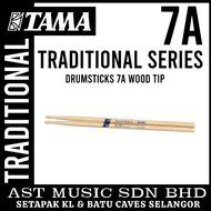 Tama 7A Traditional Series Drumsticks Wood Tip ( 7a )