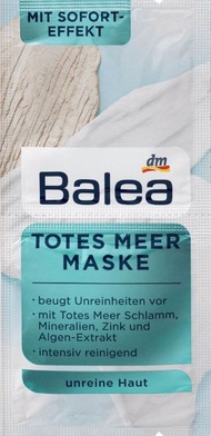 德國Balea死海礦物泥海藻面膜