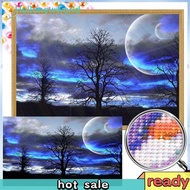 5D DIY Full Round Drill Partial AB Diamond Painting Blue Sky Kit Decor 65x40cm