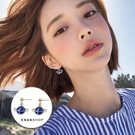 Eternal Saturn Earrings Korean Temperament Return To Planet Can Be Changed Without Pierced Evil Sout