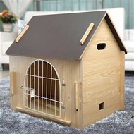 Cat nest/nest/cat/Pet cage/pet cage for cats/pet nest/Cat house/house Yueshang Dog House Cage Teddy Solid Wood Dog House