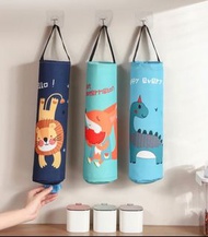 廚房掛壁雜物袋 垃圾袋收納袋 抽取垃圾袋收納盒 襪子收納袋 1個