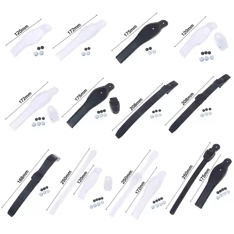 NEW Roller Skate Buckle Kit With 120-175MM Strap Protective Sleeve Micro Adjust Buckle Hardware Scre