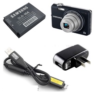 Camera Charger for Samsung Es55 Es60 Wb500 Wb550 Digital Camera SLB-10A Battery Charger Data Cable