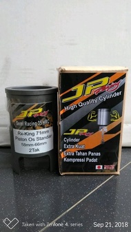 Liner JP Racing Yamaha Rx King Standard RXKing 66mm Boring Sleeve Furing vuring Block Blok Silinder 