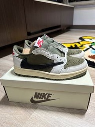 Nike jordan 1 low x travis scott (Medium Olive)